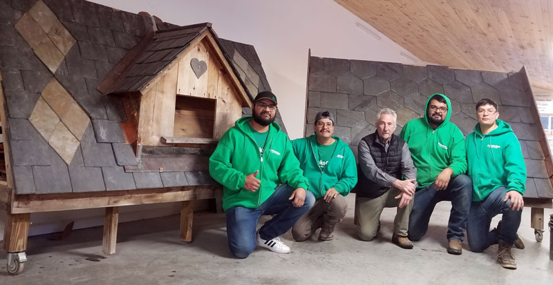 Slate Roof Repair training class, January 30, 2026 at the Slate Roof Training Center, Grove City, PA.