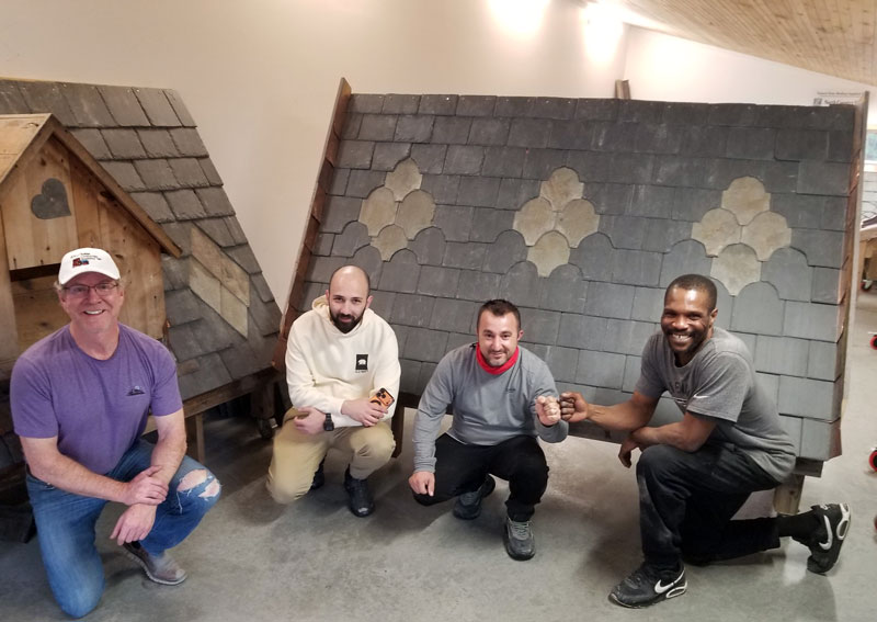 Slate Roof Repair class of March 20, 2026 - Taught by Joe Jenkins in Grove City, PA. 